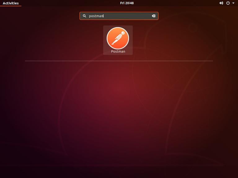 Ubuntu Postman Start