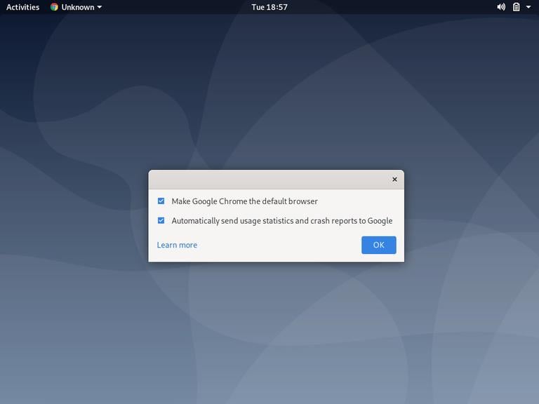 Debian Google Chrome Default Browser