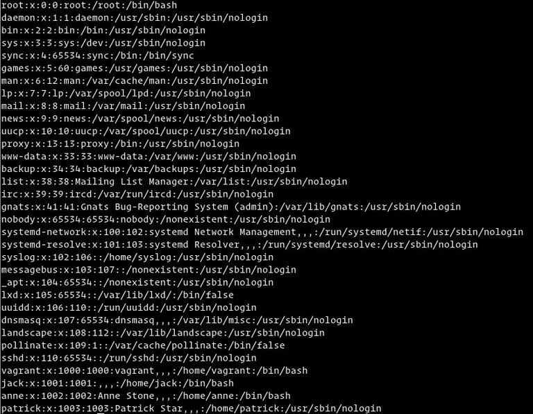 linux getent list users