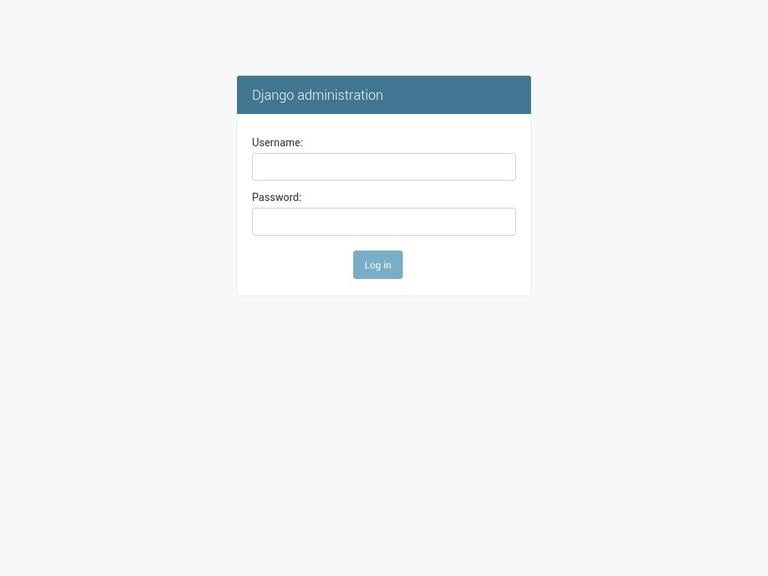 ubuntu 18.04 django login page