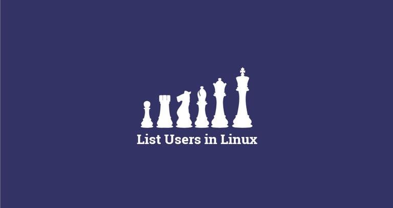 How to List Users in Linux