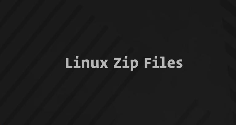 How to Zip Files and Directories in Linux