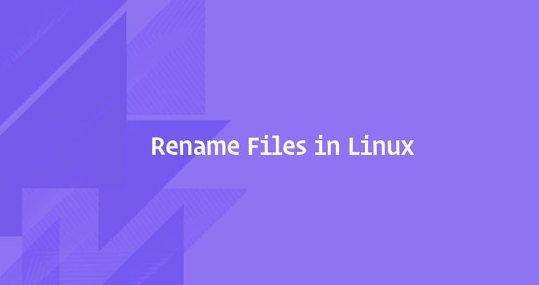 How to Rename Files and Directories in Linux