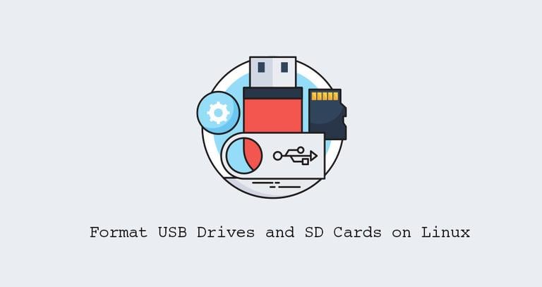 How to Format USB Drives and SD Cards on Linux