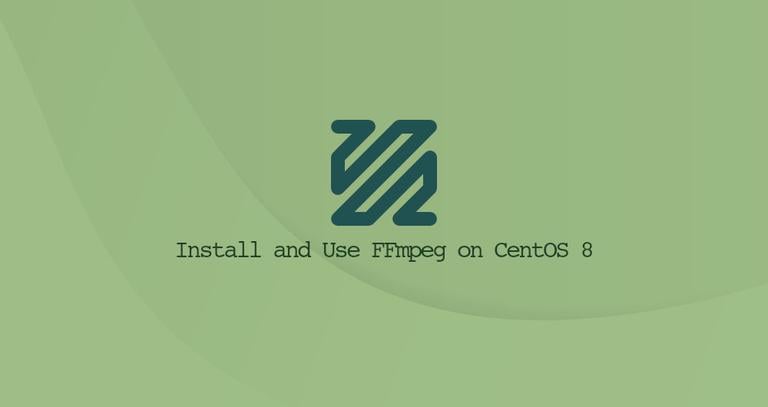 How to Install and Use FFmpeg on CentOS 8