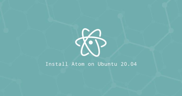 How to Install Atom Text Editor on Ubuntu 20.04