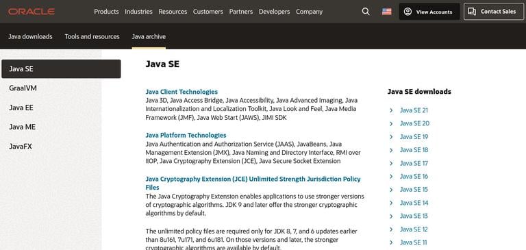 oracle java