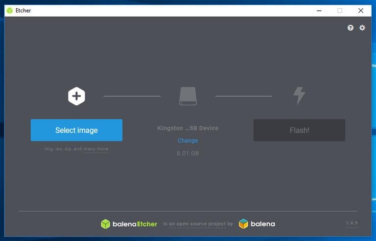 Launch Etcher