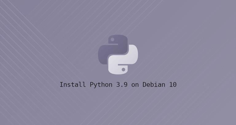 How to Install Python 3.9 on Debian 10