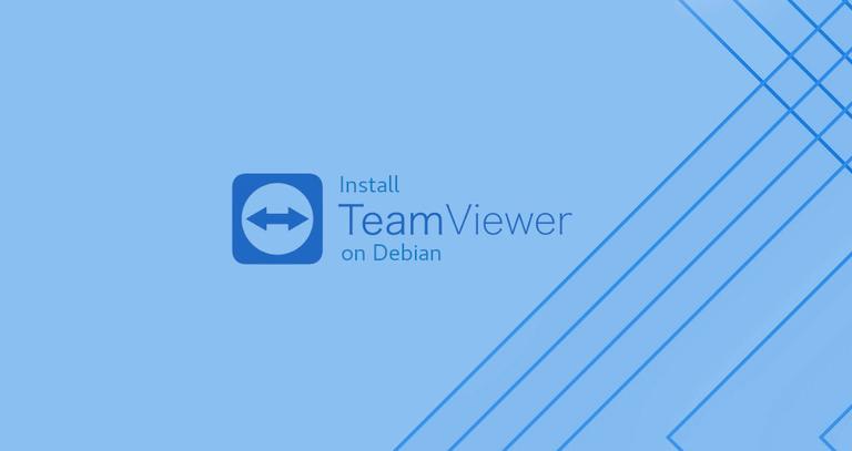 How to Install TeamViewer on Debian 9