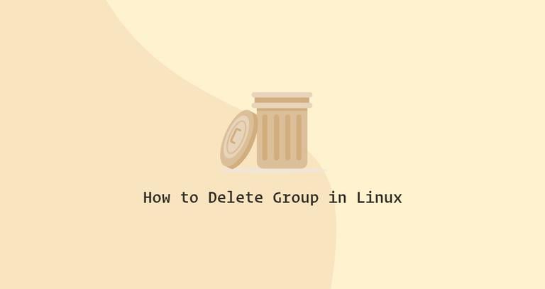 How to Delete Group in Linux (groupdel Command)