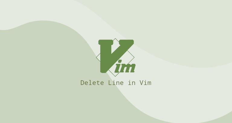 How to Delete Lines in Vim / Vi