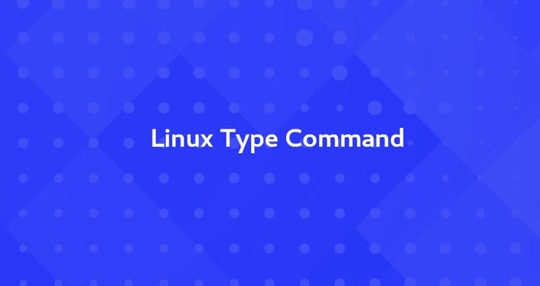 Linux Type Command